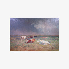 Cows in a Meadow by Geo Bernier
