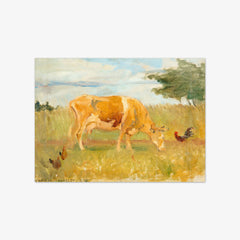 A Cow in the Meadow by Venny Soldan-Brofeldt