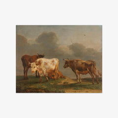 Four Cows in a Meadow by Paulus Potter