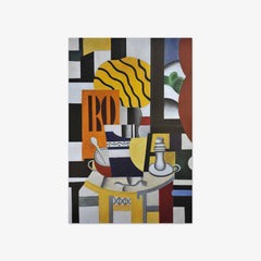 Still Life with Candlestick by Fernand Léger