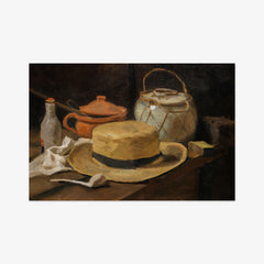 Still Life with Yellow Straw Hat by Vincent van Gogh