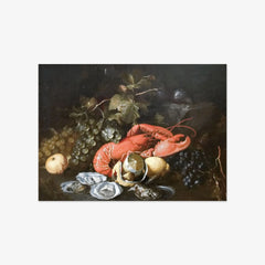 Still Life with Lobster by Alexander Coosemans