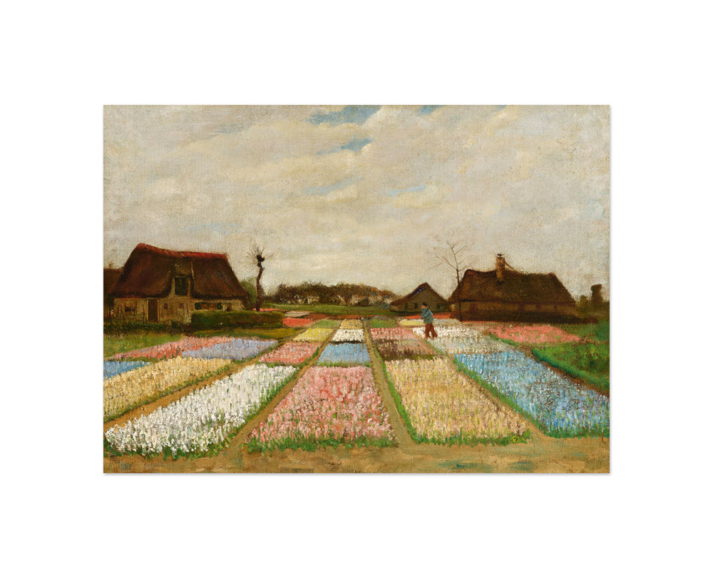 Vincent van Gogh - Flower Beds in Holland - Compact / Full Bleed / No Frame - Poster