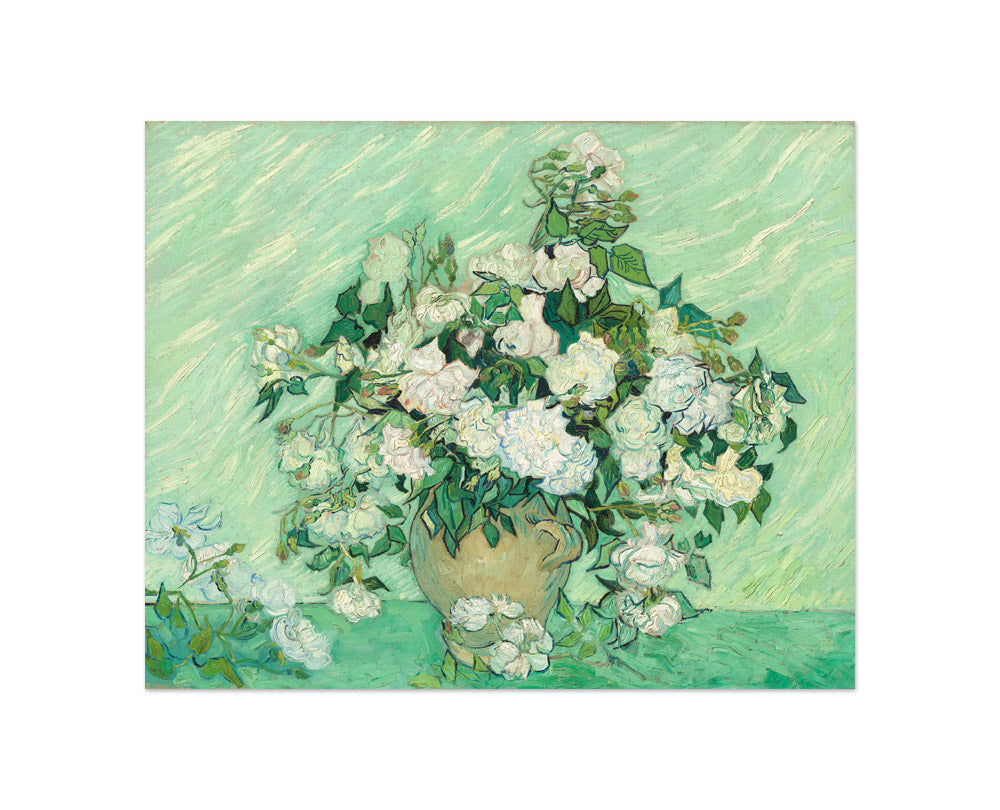 Vincent van Gogh - Roses - Compact / Full Bleed / No Frame - Poster