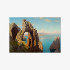 William Stanley Haseltine - Natural Arch at Capri - Poster