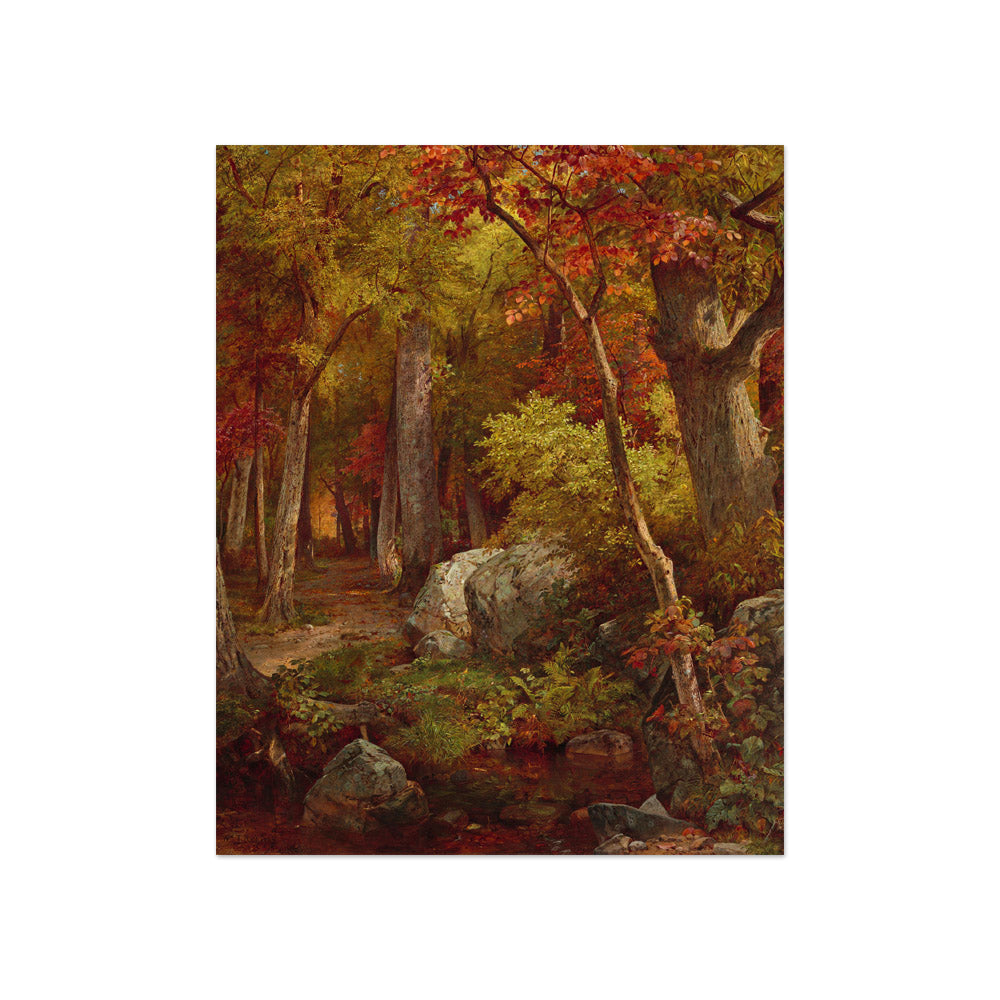 William Trost Richards - October - Compact / Full Bleed / No Frame - Poster